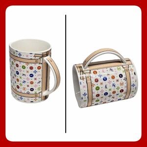 Wembley Handbag Graphic‎ Coffee Mug Unisex Multicolor Strap Print Ceramic Cup